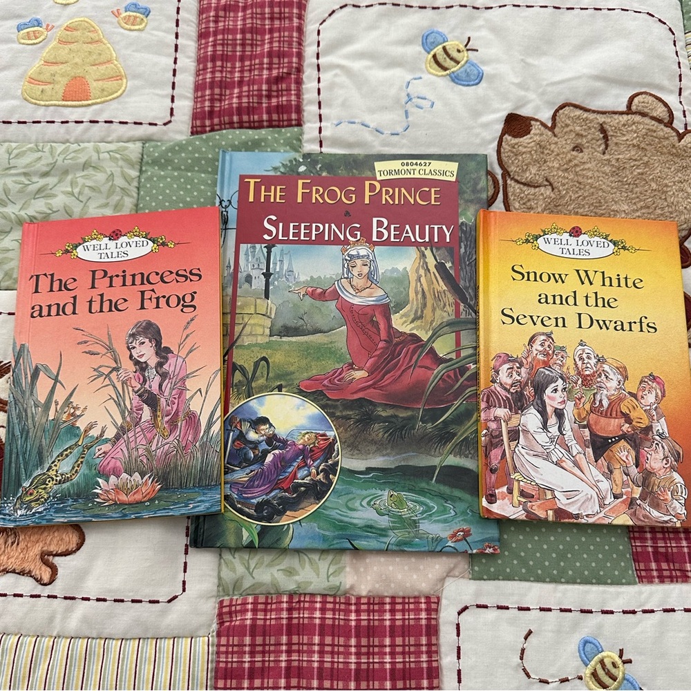 Classic fairytale Story books 3 pcs